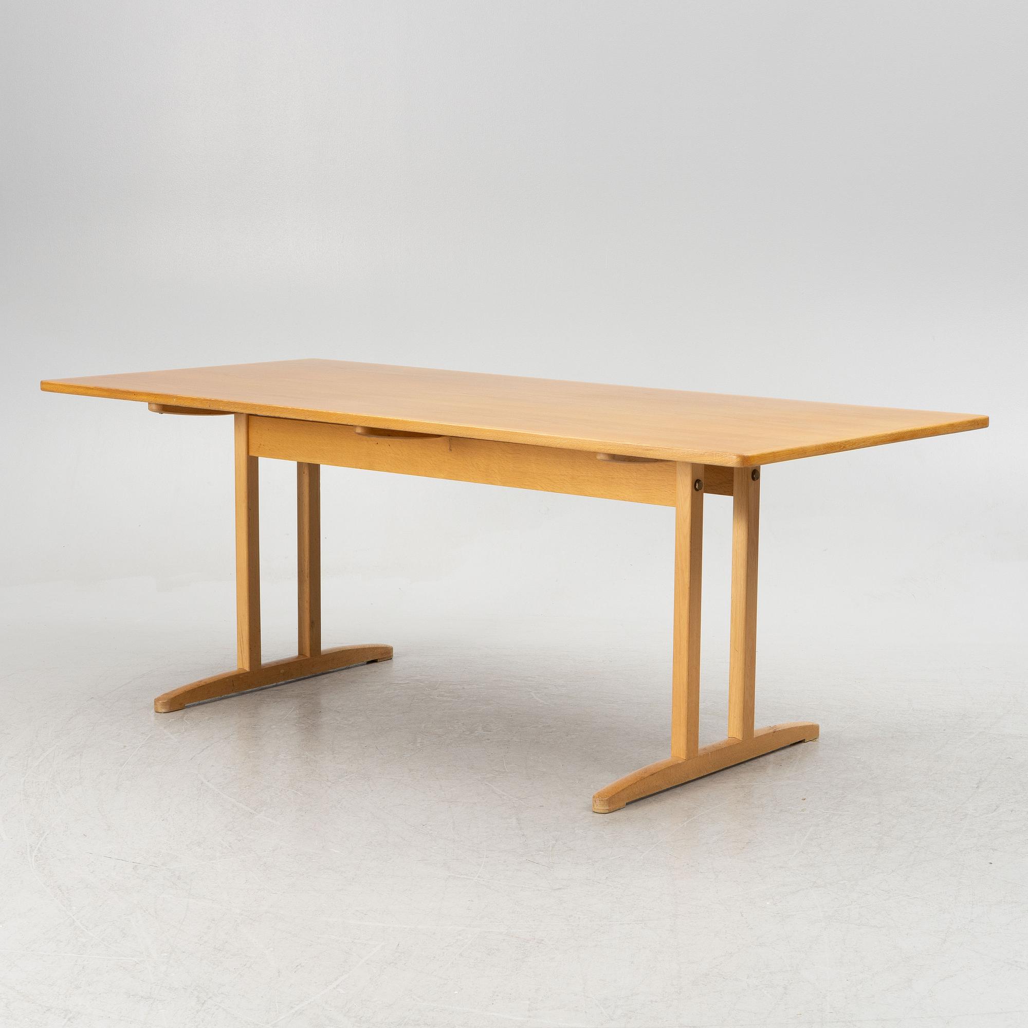 Børge Mogensen, dining table, "Shaker", Karl Andersson & Söner, second half of the 20th Century.