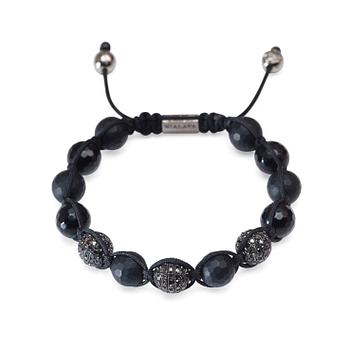 10. DIAMANTARMBAND, "Black Diamond Bracelet", unisex, Nialaya, 2014.