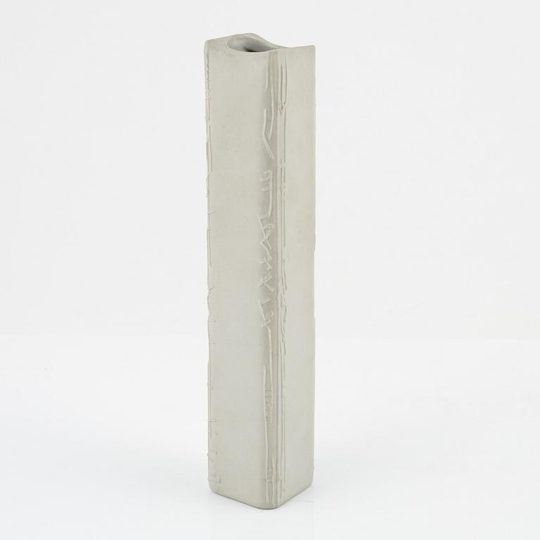 Karl Heinz Schultz-Köln, vas, samt relief, stengods, Arabia, Finland.