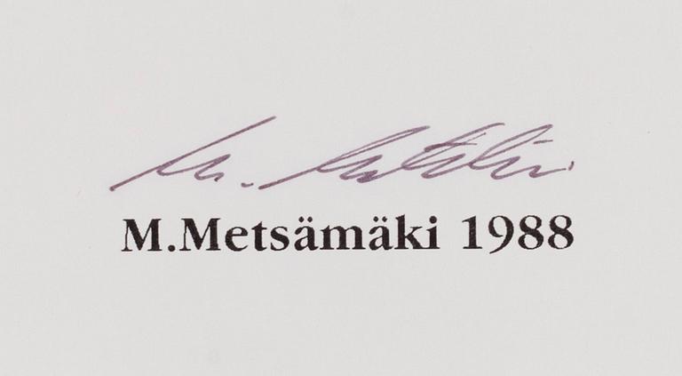 Portfolio of 10 prints, signed and dated 1987-88, numbered 24/50.