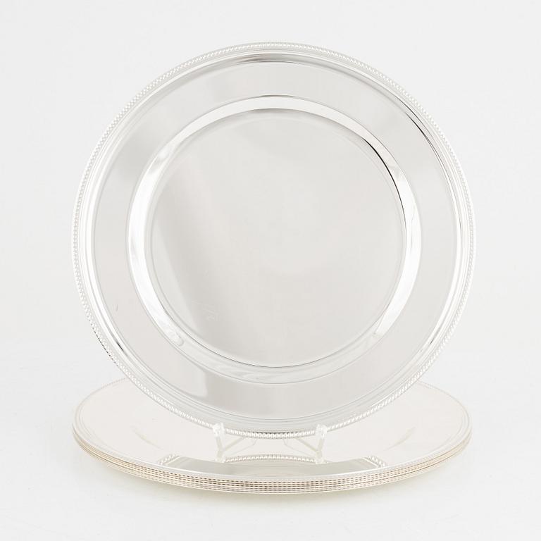 A set of eight plates, Reichhart, Germany, second half of the 20th Century.