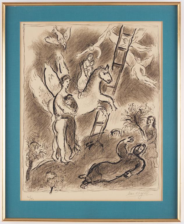 Marc Chagall, "Scène biblique (Jacob)".