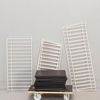 Nils Strinning, vägghylla "The ladder shelf" 1900-talets mitt.