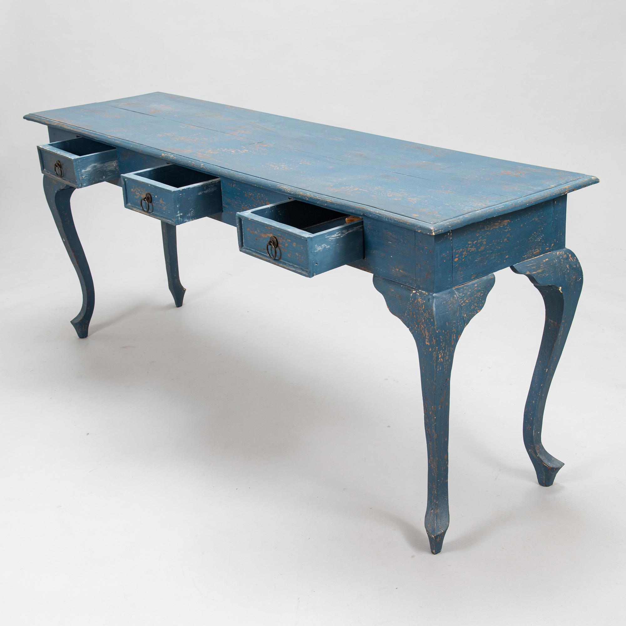 A 19th century rococo style sideboard.