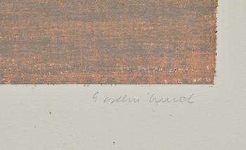 GORDON SMITH, färgserigrafi, signerad och numrerad 72/100.