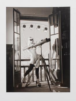 AUTOGRAFBILD, signerad Bettina Rheims à tergo, 2000-tal.