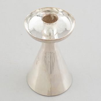 Bengt Liljedahl, a sterling silver candle stick, Stockholm, Sweden, the year 2000.