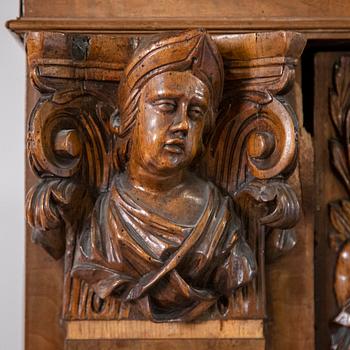 An early 18th Century baroque cabinet.