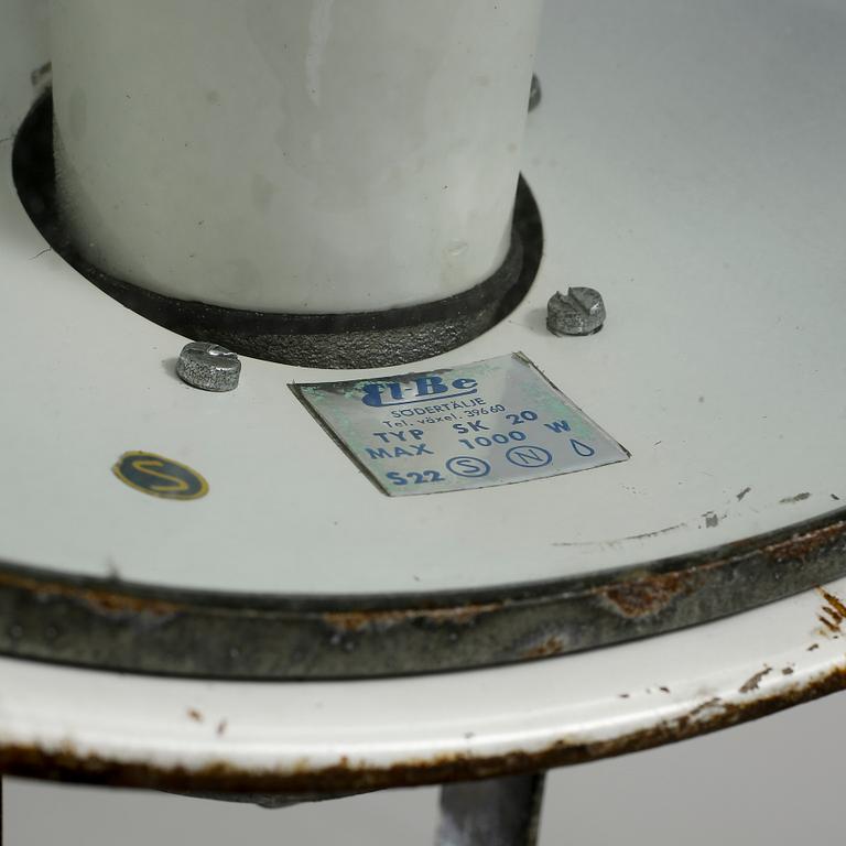 INDUSTRILAMPA, 1900-tal.