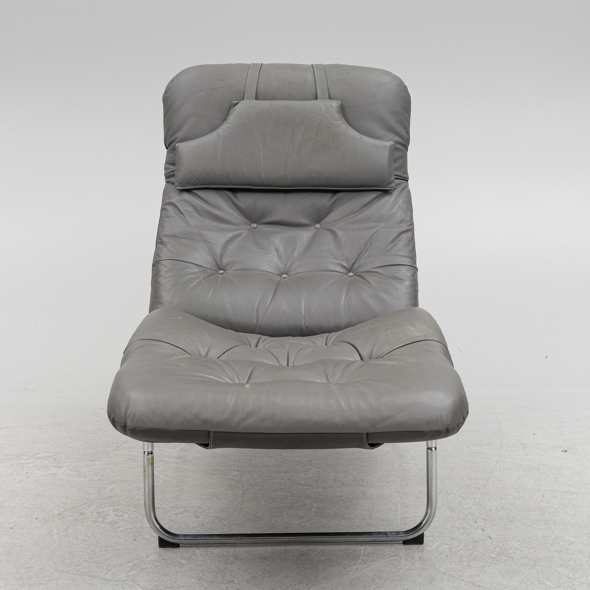 Christer Blomquist, liggfåtölj, modell "Kröken / Kroken, IKEA, efter 1968.