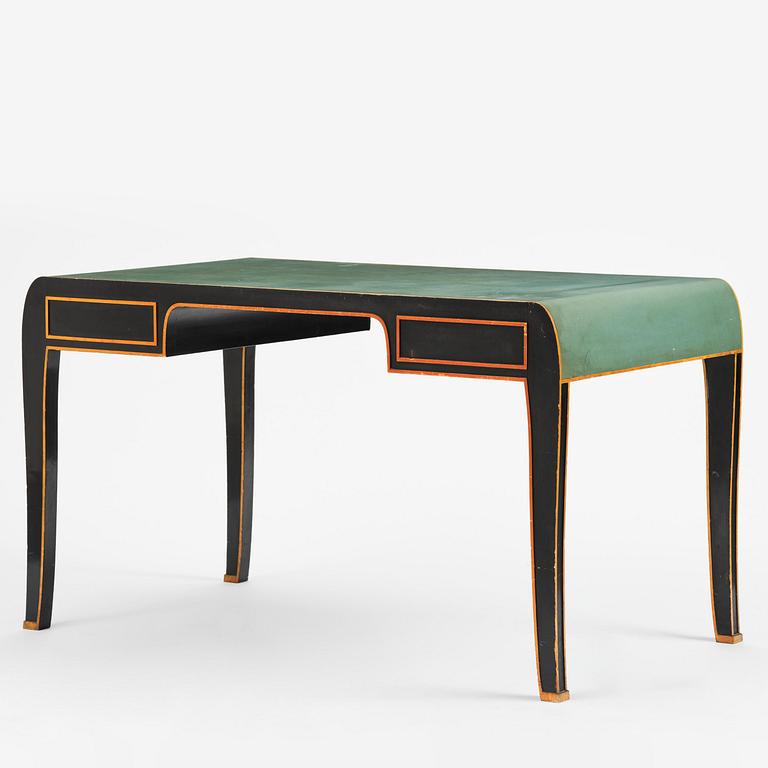 Carl Hörvik, a Swedish Grace desk, Nordiska Kompaniet, for Les Arts Décoratifs Suédois, Paris, 1928.