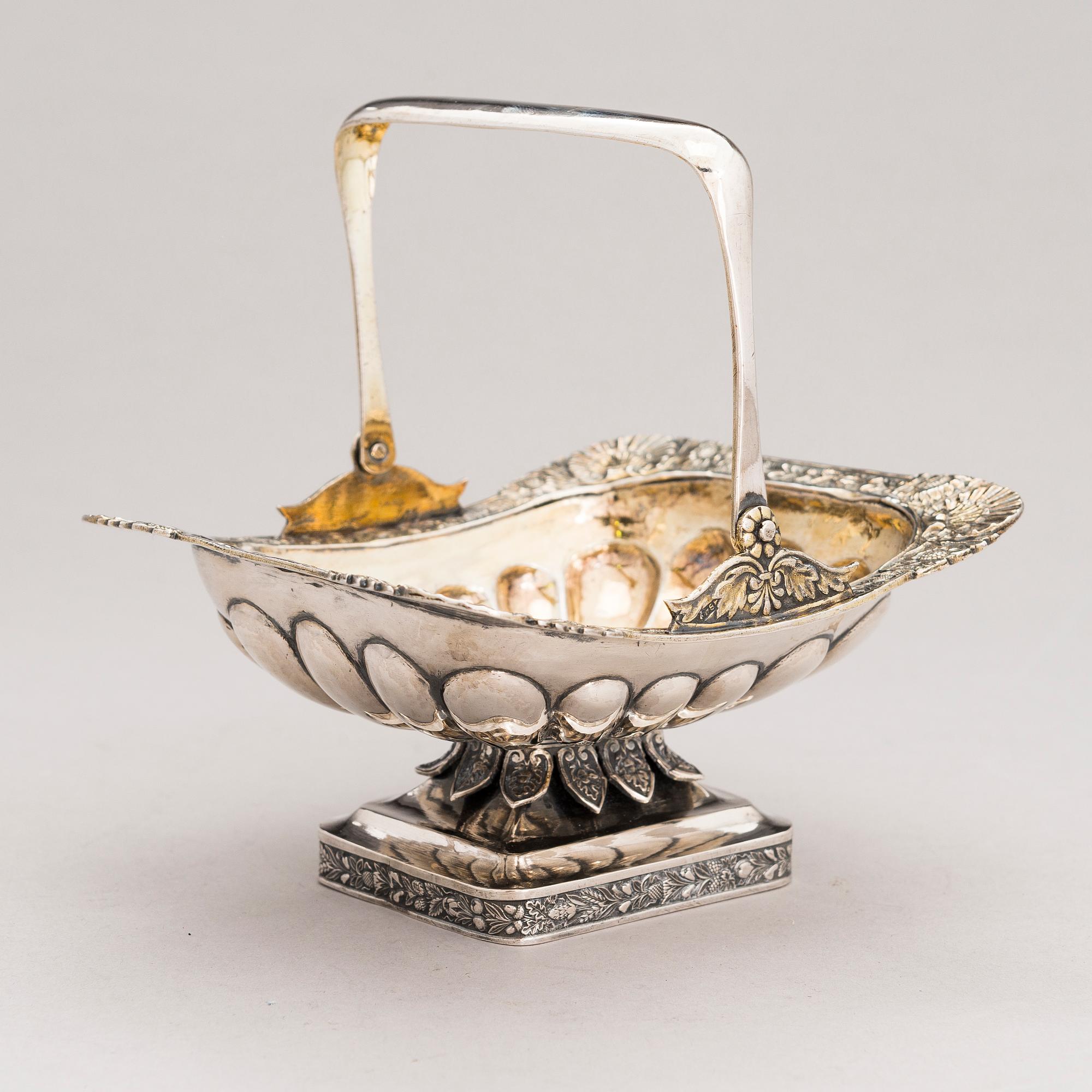 SERGEI REPIEV, MAKEISKORI, hopeaa ja kullattua hopeaa, Moskova 1833.