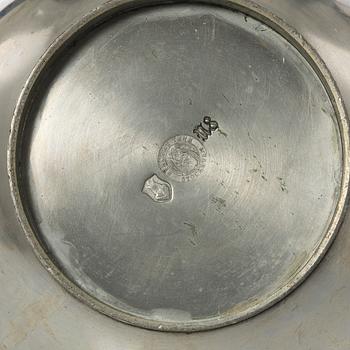 Nils Fougstedt, A four piece pewter coffee service, Svenskt Tenn, 1931 - 1946.