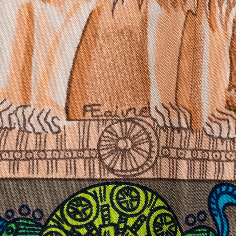 Hermès, scarf, "Torana".