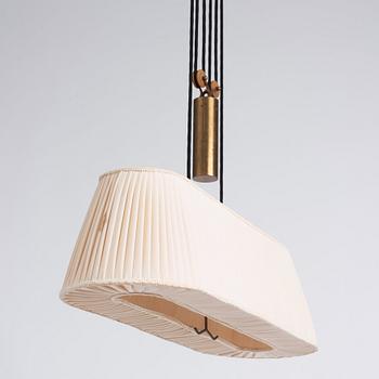 Harald Notini, a ceiling lamp, model '11827', Arvid Böhlmarks Lampfabrik, Sweden, 1940-50s.