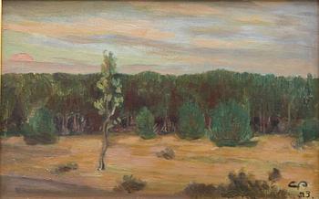 Georg Pauli, "Landskap i aftonstämning".
