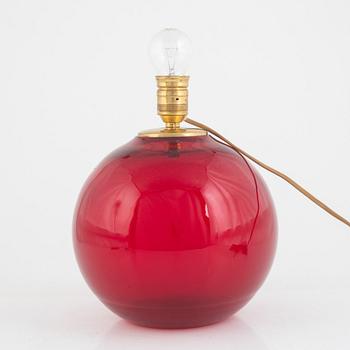 Bordslampa, 1900-talets andra hälft.