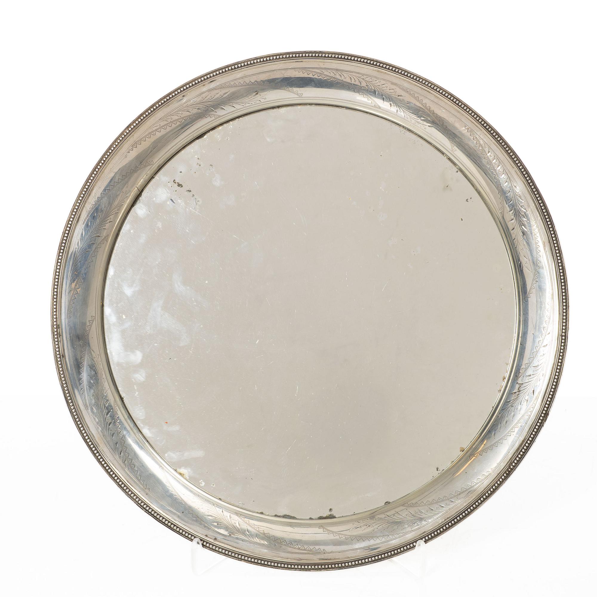 A silver centerpiece, van Kempen, Netherlands 1867.