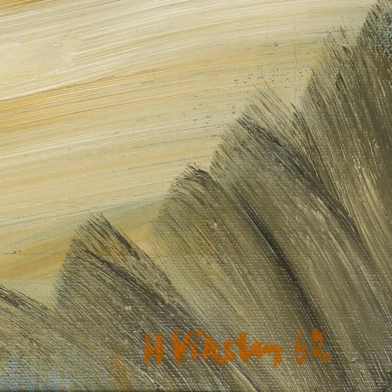 HANS VIKSTEN, olja på duk. Signerad och daterad 62.