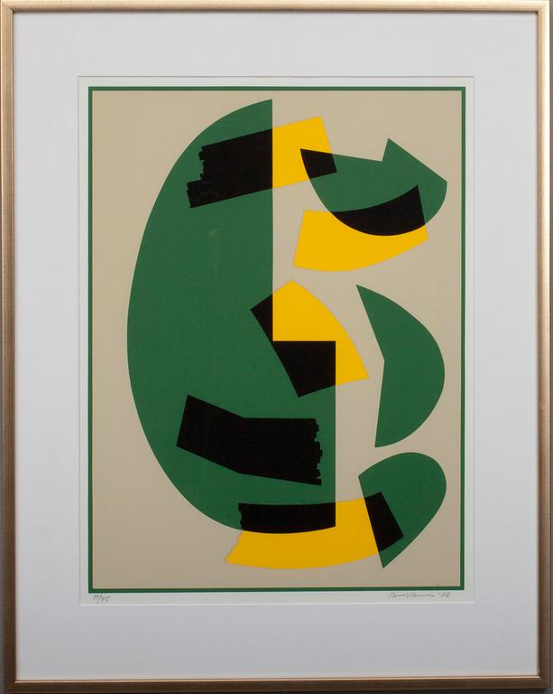 SAM VANNI (SUOMI), serigrafia, nro. T.P. sign. ja päiv. -82.