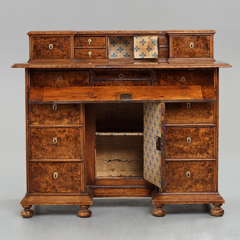 A Swedish late Baroque writing desk, 1720's-40's.