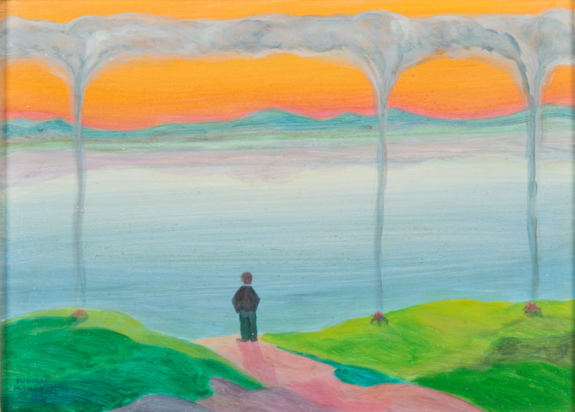 Tuomas Mäntynen, "Juhannuskokot" (Midsommarbål).