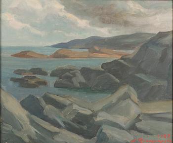 Jalmari Ruokokoski, Beach cliffs.