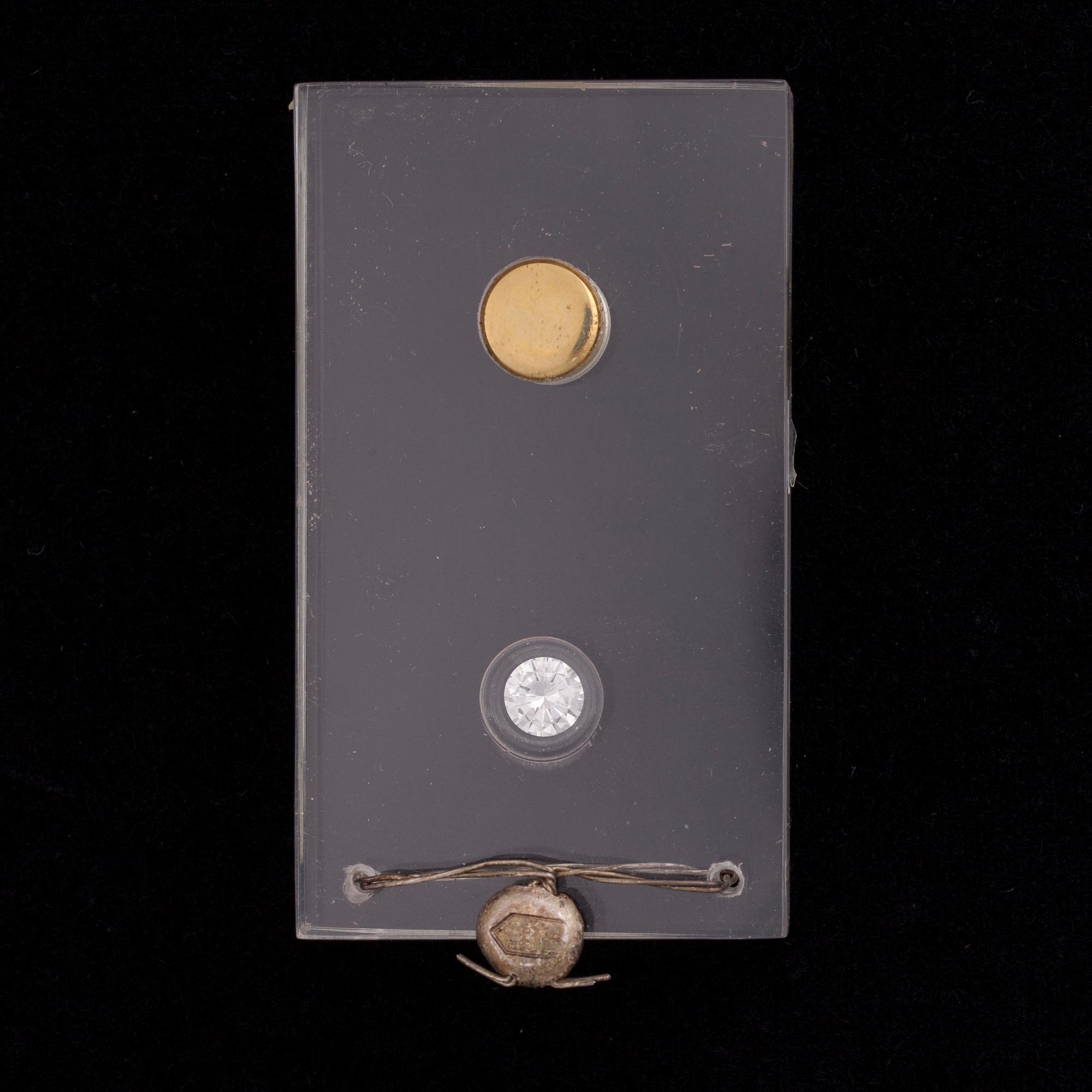 DIAMANT, briljantslipad 0,86 ct F-G (Top Wesselton) / VVS2.