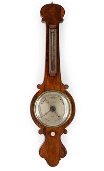 BAROMETER, märkt Spanton, England, 1800-talets första hälft.