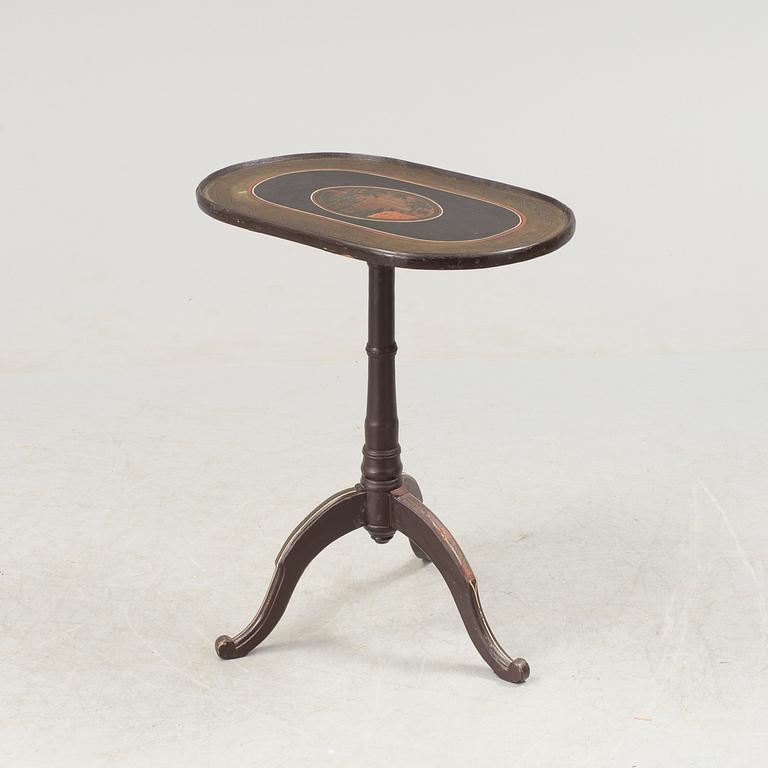 A 19th century foldable table.