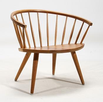 KARMSTOL, "Arka" Yngve Ekström. Modellen formgiven 1955.