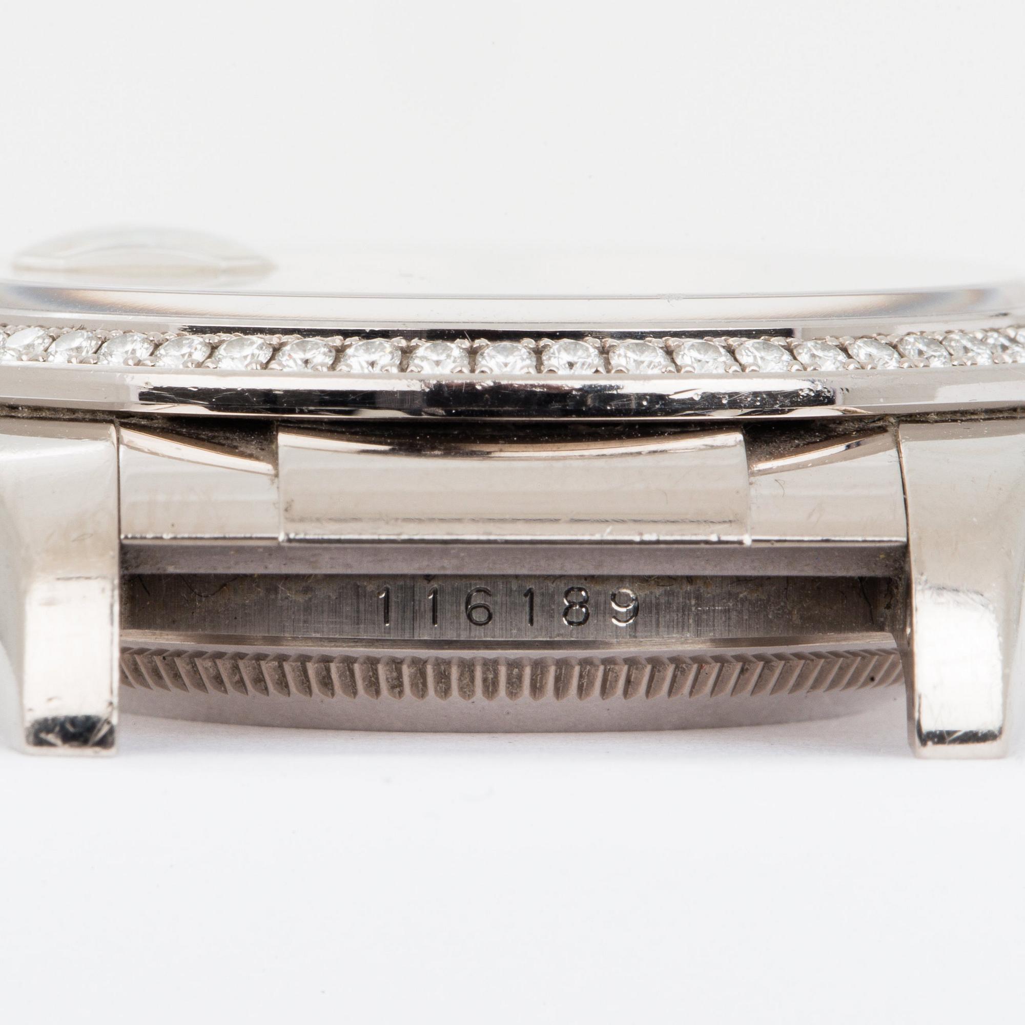 ROLEX, Datejust, "Wave dial".