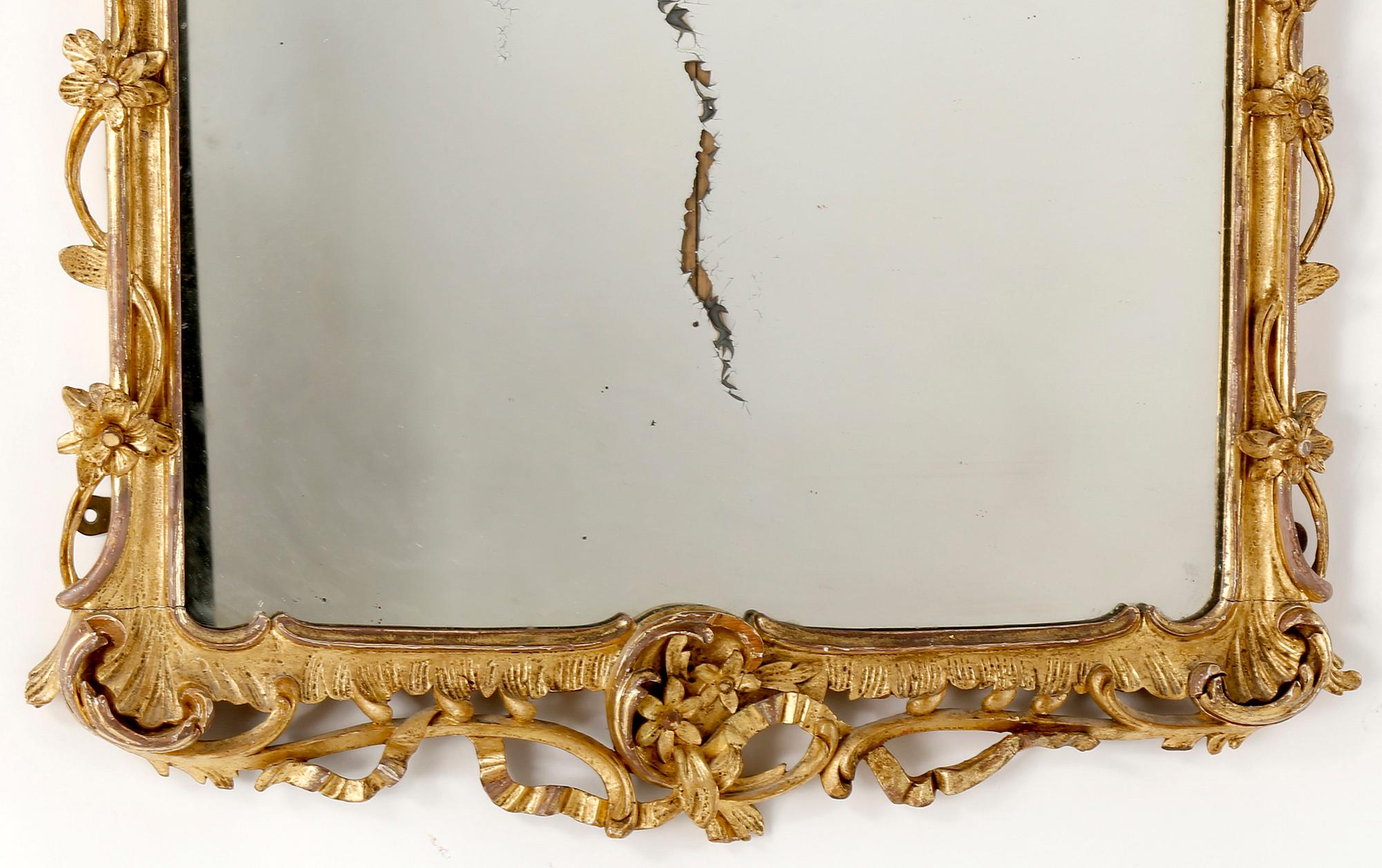 SPEGEL, Louis XV-stil, 1800-tal.
