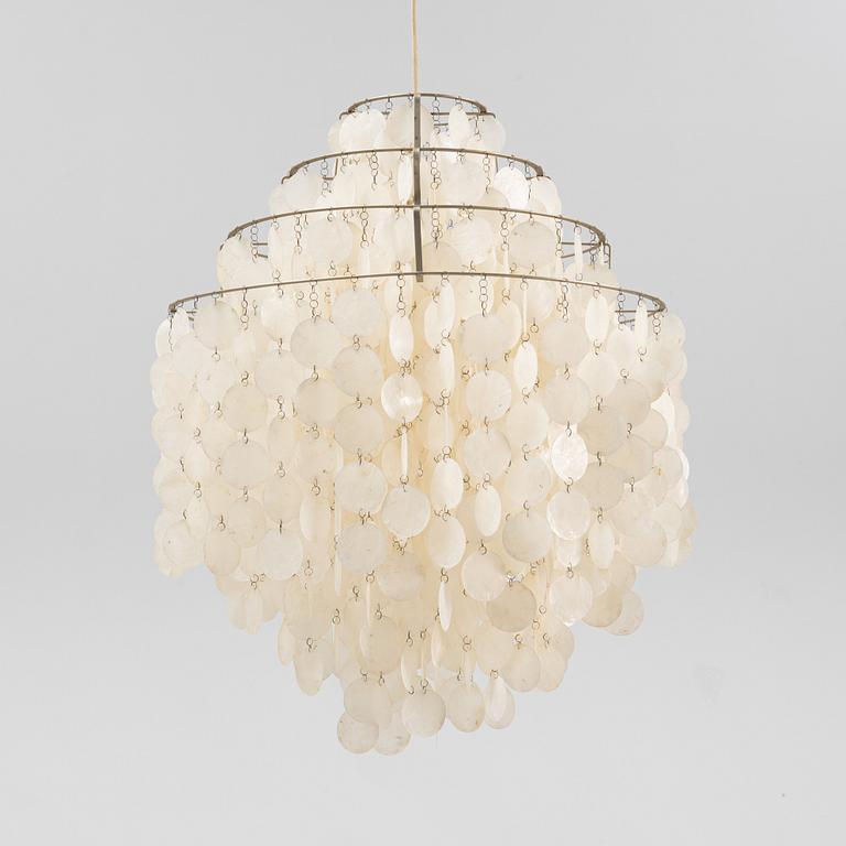 Verner Panton, taklampa, "Fun Lamp", 1900-talets andra hälft.