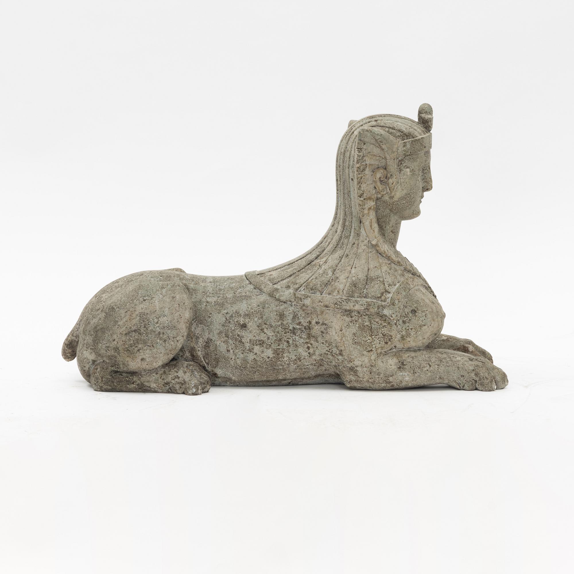 Dekorativ skulptur, sten, 1900/2000-tal.