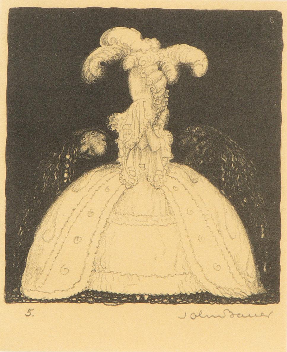 John Bauer, "Två friare".