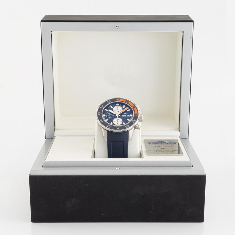 IWC, Aquatimer, "San Marino Rally", "Limited Edition", chronograph, ca 2012.