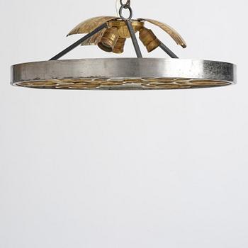 Lars Holmström, a Swedish Grace ceiling lamp, Arvika, 1920s-1930s.