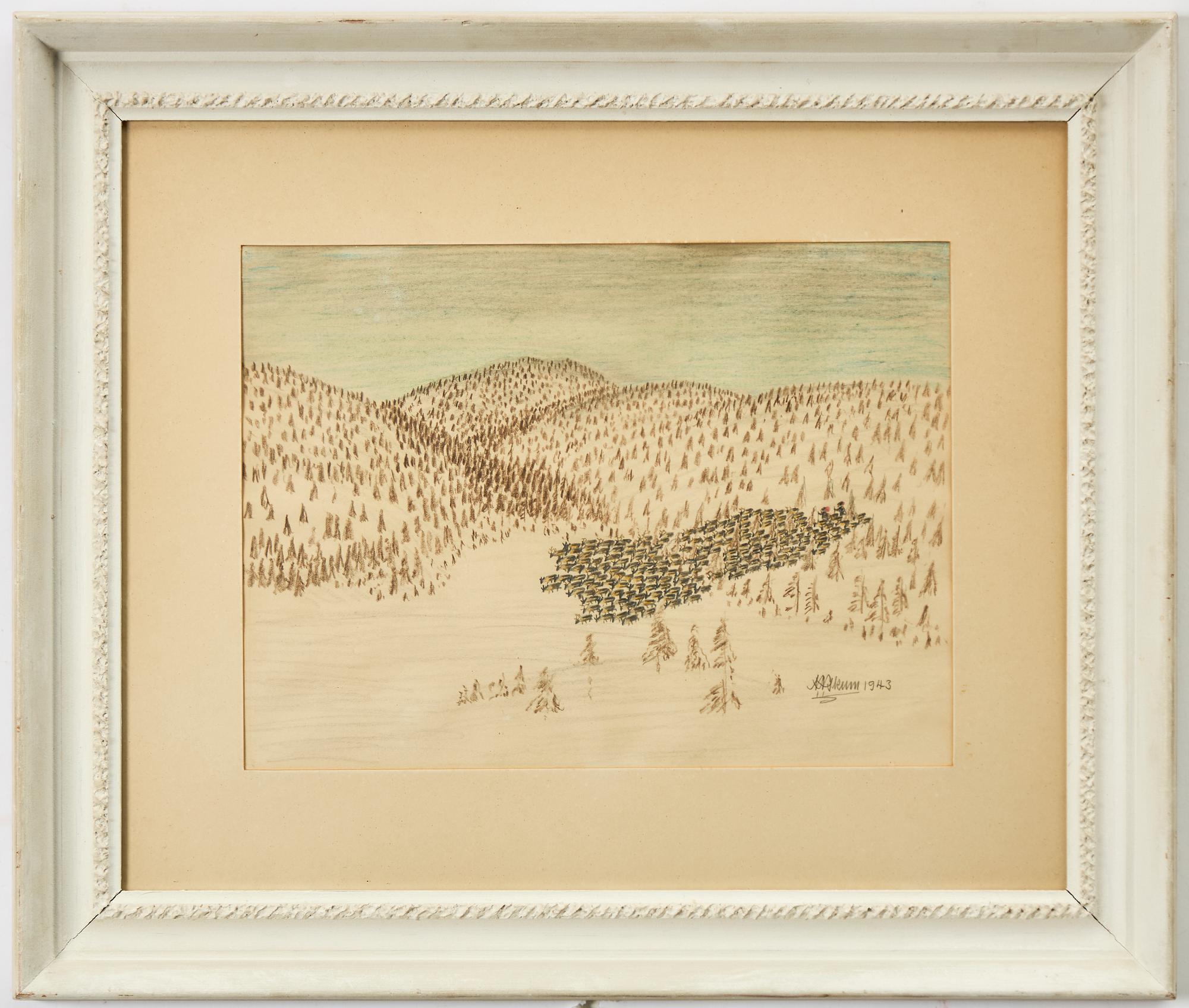 Nils Nilsson Skum, Reindeers.