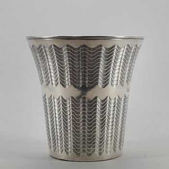 BÄGARE, silver, Turkiet, troligen omkring 1900, vikt 91 gram.