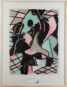 Lennart Rodhe · RODHE, LENNART, seriegrafi, sign o dat. 1990.