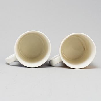 MUMINMUGGAR, 2 st, porslin, "Moomin Characters", Arabia, Finland, 1991-9.
