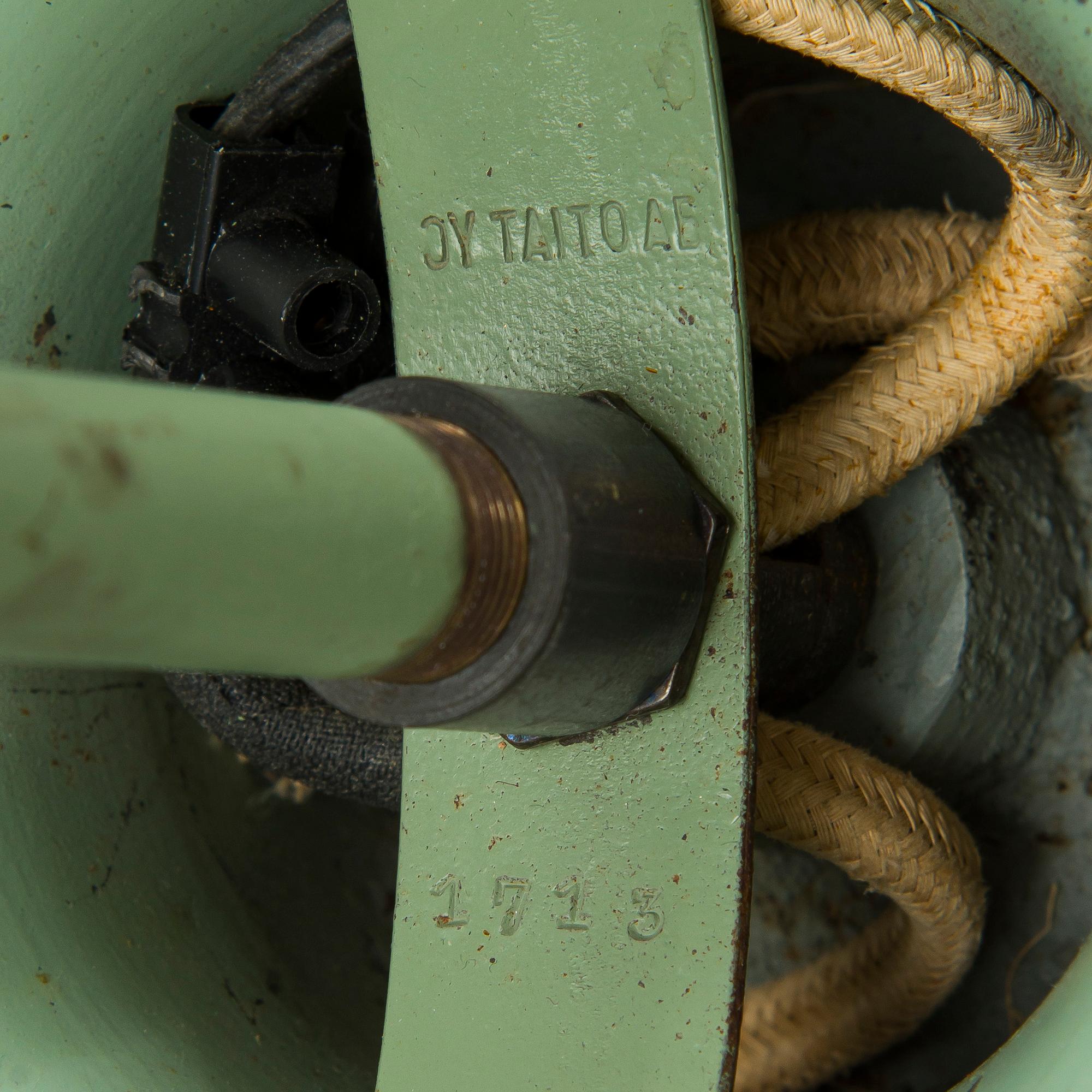 Paavo Tynell, taklampa, modell 1713, Taito, 1930-tal.