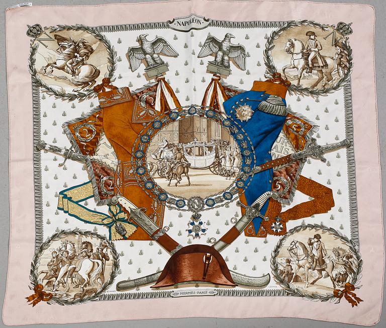 SCARF, "Napoleon", Hermès.