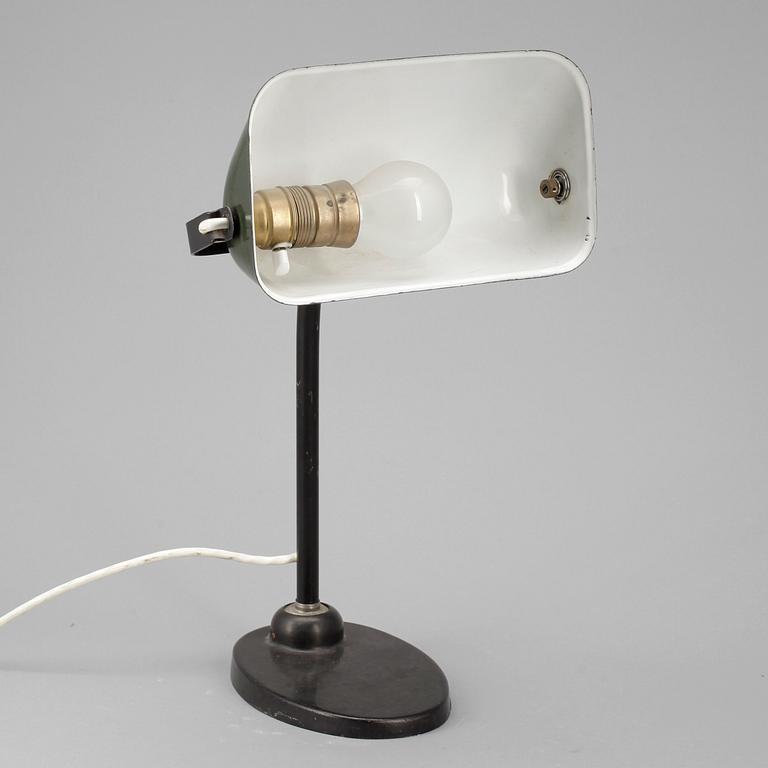 BORDSLAMPA, 1930-tal.