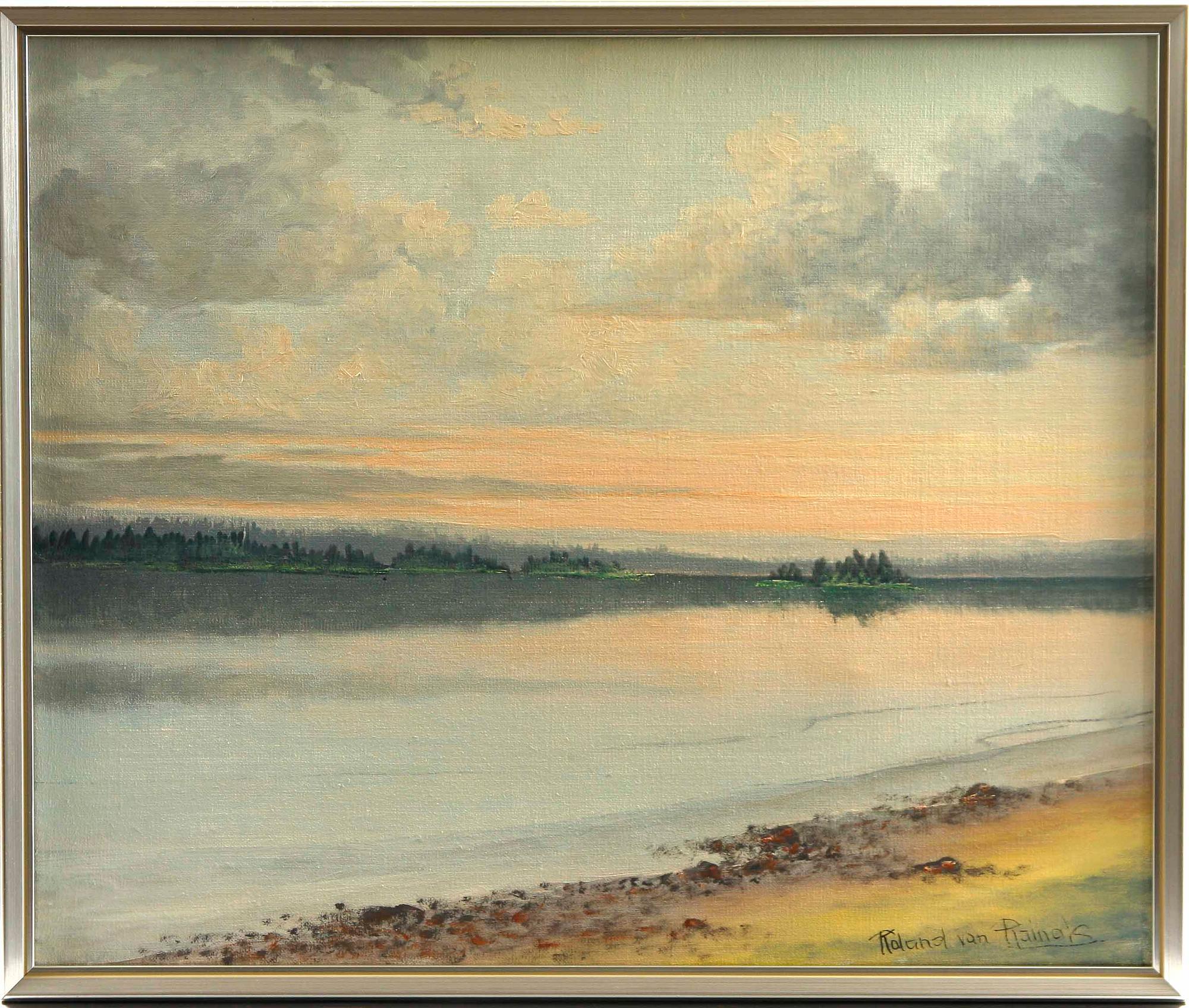 ROLAND VON RAINALS, olja på duk, sign.