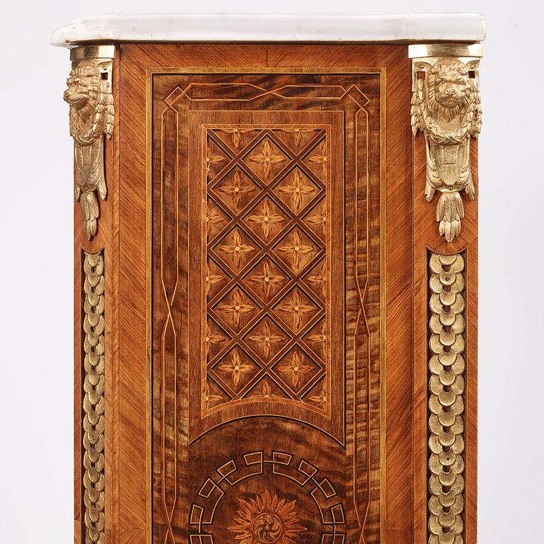 A Gustavian marquetry and ormolu-mounted  secretaire by Gottlieb Iwersson ca 1781 (master in Stockholm 1778-1813)..