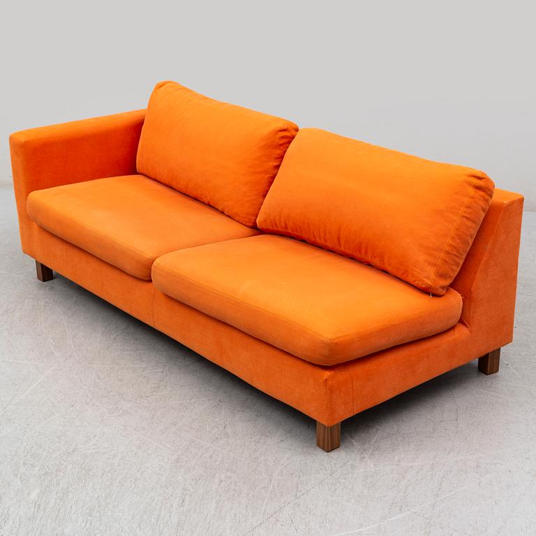 JONAS IHREBORN, a textile clad sofa.