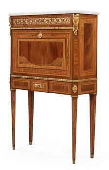 A Gustavian secretaire by Georg Haupt, master 1770 (not signed.