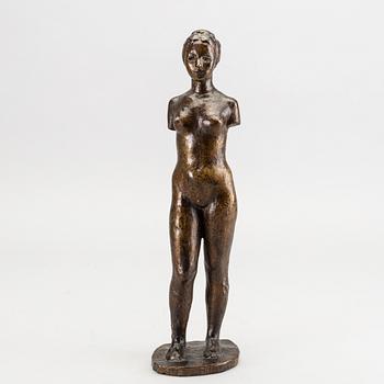 Ninnan Santesson, a signed bronze sculpture.